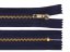 Kovový zip šíře 4 mm délka 18 cm kalhotový