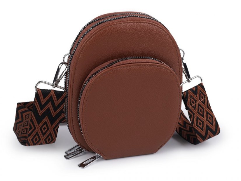 Dámská / dívčí kabelka crossbody s popruhem 15x18 cm