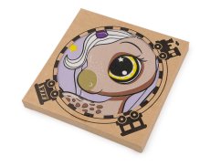 Dětský obrázkový kapesník v přírodní krabičce