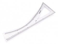 Krejčovský příložník / pravítko délka 60 cm