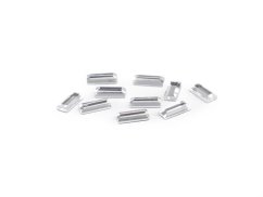 Nažehlovací kamínky hotfix obdélníček rovné broušení 3x7 mm