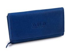 Dámská kožená peněženka 9,5x17 cm