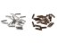 Kovová koncovka na šňůru 4x18 mm hladká