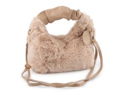 Kožešinová kabelka 24x21 cm
