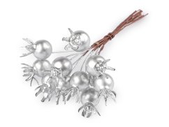 Umělé šípky na drátku metalické