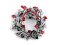Brož s broušenými kamínky věneček