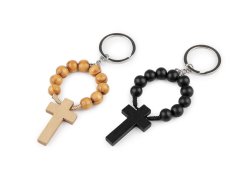 Přívěsek na klíče / kabelky desátek dřevěný