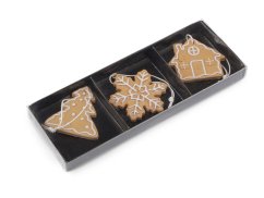 Vánoční perníčky k zavěšení mix