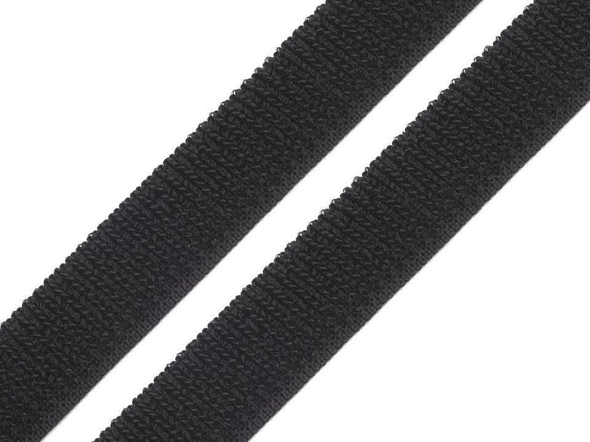 Suchý zip plyš šíře 20 mm elastický