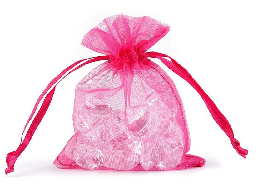 Dárkový pytlík 9x11 cm organza