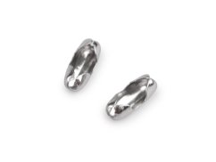 Spojka / koncovka na kuličkový řetízek z nerezové oceli 3x7 mm