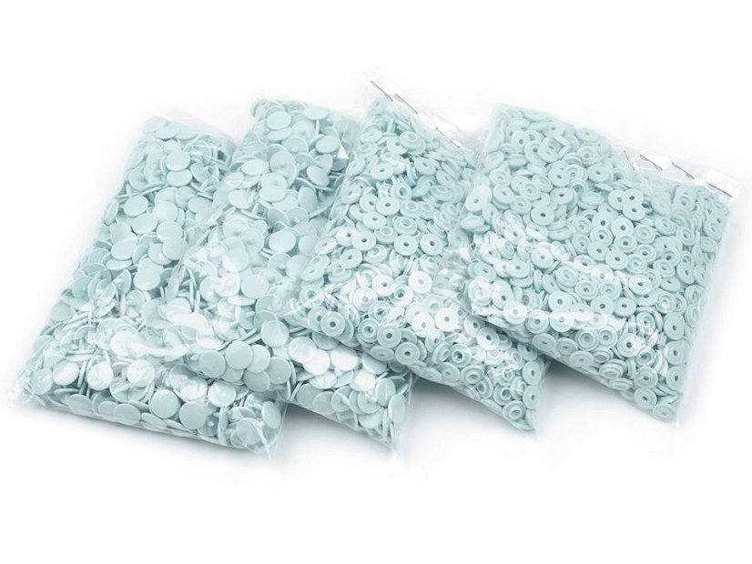 Plastové patentky / stiskací knoflíky vel. 16"