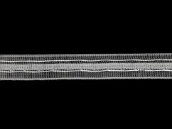 Záclonovka šíře 25 mm univerzální řasení