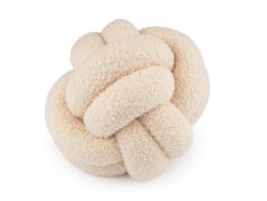 Dekorační polštář uzel buklé Ø20 cm