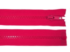 Kostěný zip šíře 5 mm délka 75 cm bundový