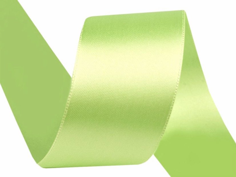 Atlasová stuha oboulící šíře 40 mm
