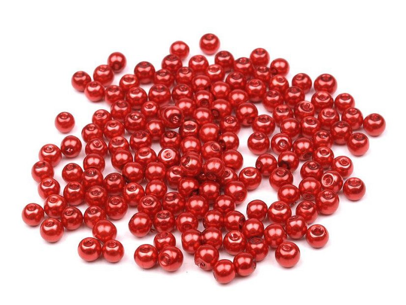 Skleněné voskové perly Ø4 mm