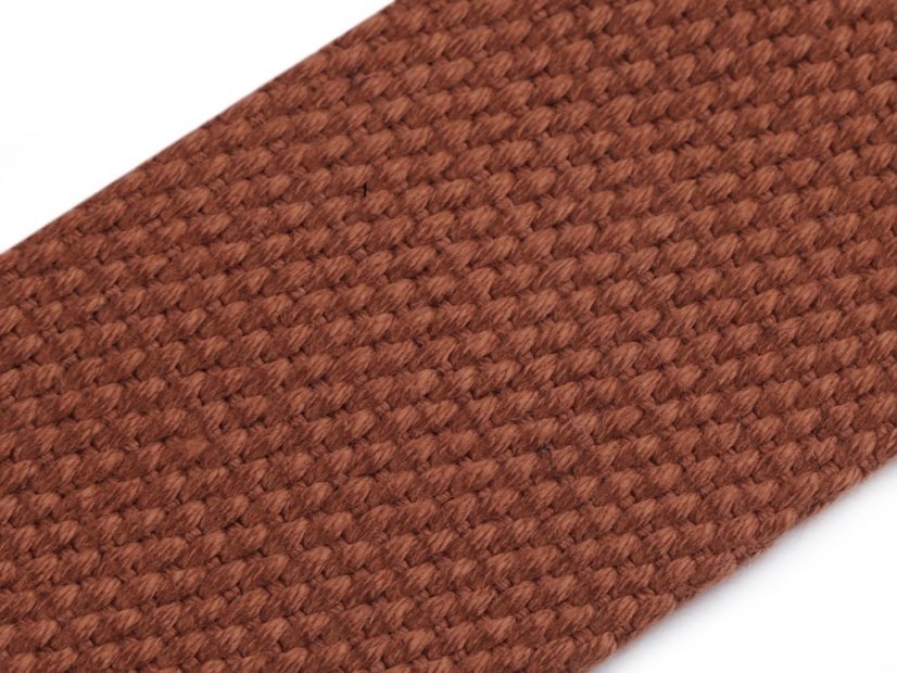 Textilní ucho / popruh na tašku s karabinami délka 113 cm