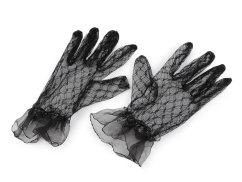 Společenské rukavice krajkové