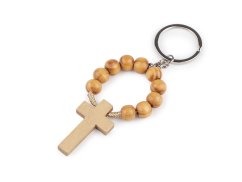 Přívěsek na klíče / kabelky desátek dřevěný