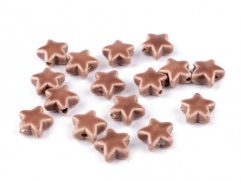 Porcelánové korálky hvězdy Ø15 mm