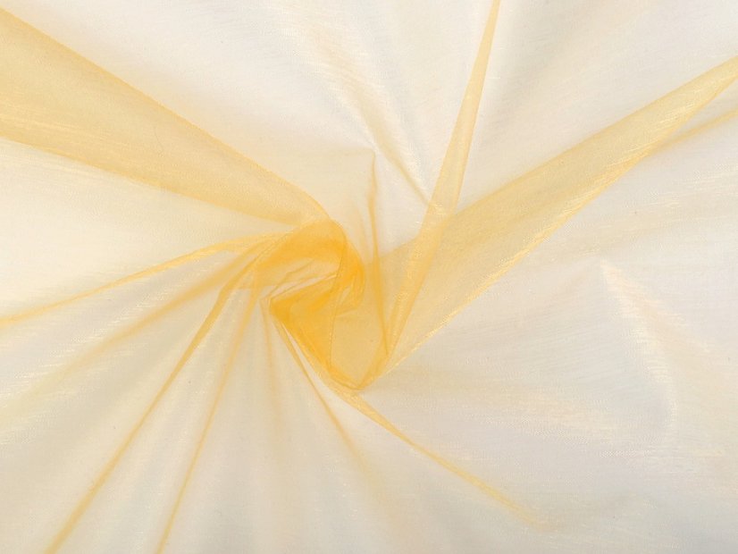 Organza tuhá dekorační