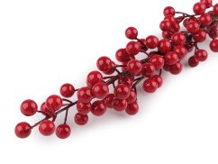 Umělá větvička jeřabina / bobule