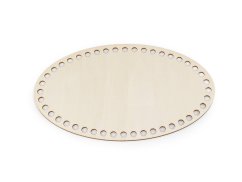 Dno na pletení / výrobu košíků 15x25 cm