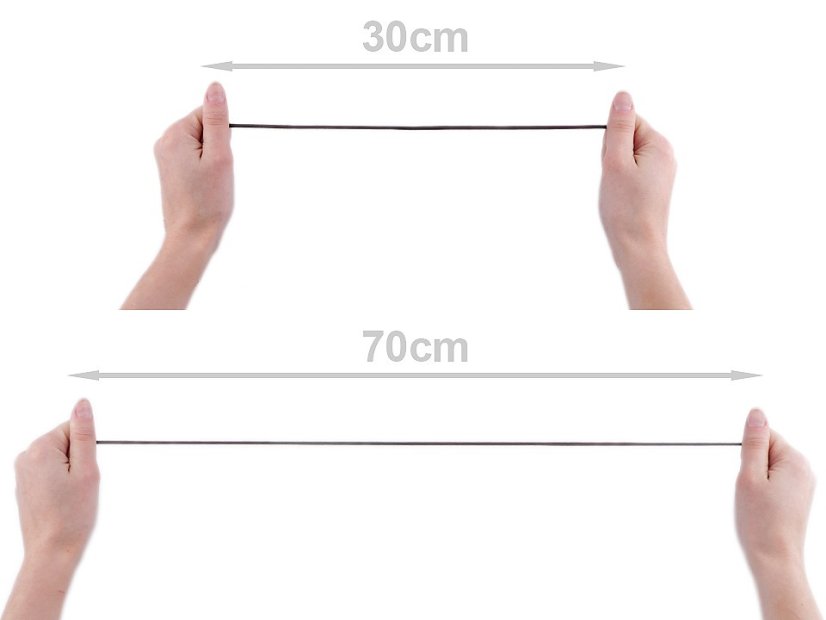 Kulatá pruženka Ø3 mm svazek 3m