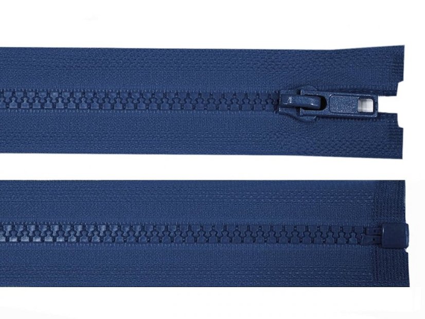 Kostěný zip šíře 5 mm délka 50 cm bundový