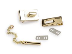 Sada zapínání na tašku s řetízkem