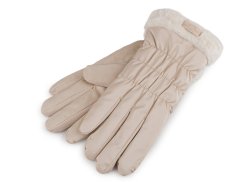 Dámské rukavice šusťákové, zateplené, dotykové