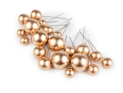 Kuličky / koule na drátku ke tvoření Ø2-4 cm