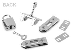 Sada zapínání na tašku se zámkem