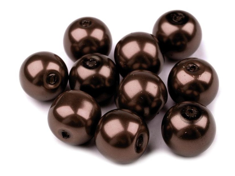 Skleněné voskové perly Ø10 mm