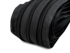 Zip spirálový šíře 5 mm metráž pro jezdce typu BX