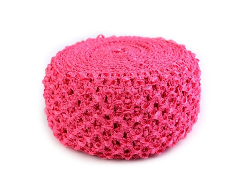 Síťovaná pruženka šíře 7 cm pro výrobu tutu sukýnek
