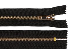 Kovový zip No 5 délka 18 cm (jeansový)