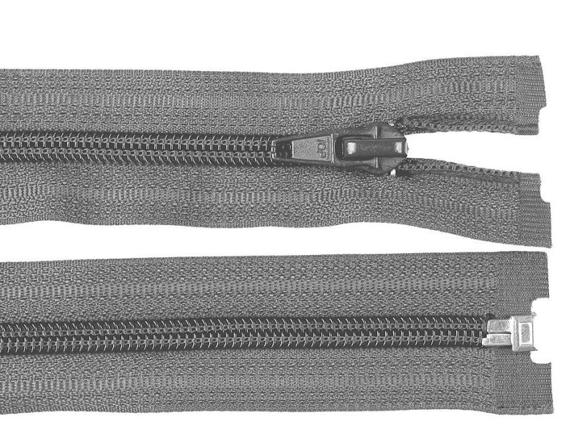 Spirálový zip šíře 5 mm délka 35 cm bundový POL
