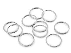 Kroužek na klíče Ø25 mm plochý