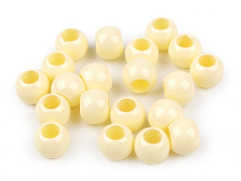 Plastové korálky Ø14 mm