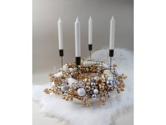 Vánoční šišky k zavěšení 9 cm