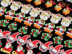 Silikonové magnetky - Vánoce