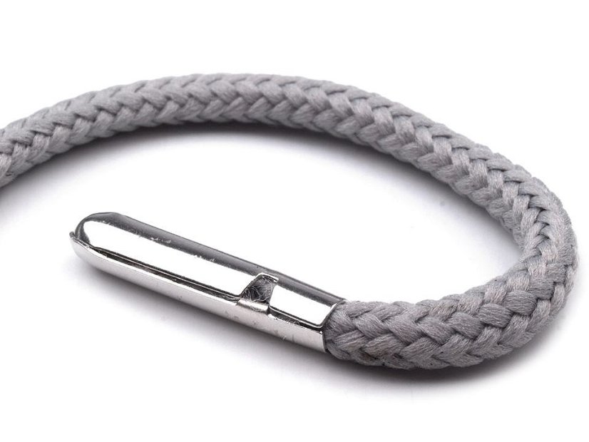Kovová koncovka na šňůru 4x18 mm hladká