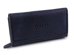 Dámská kožená peněženka 9,5x17 cm