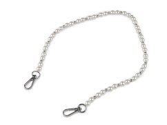 Perlový řetízek / ucho na kabelky a telefony délka 60 cm