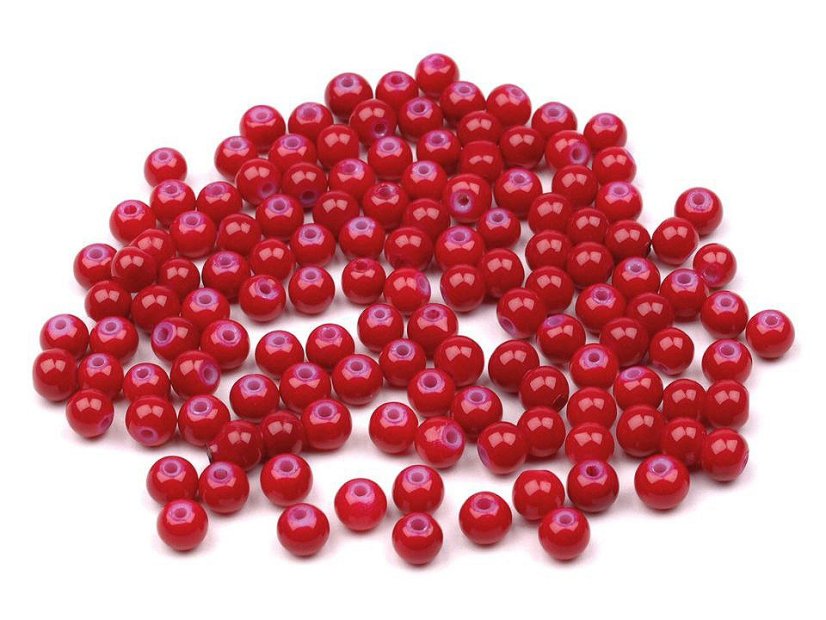 Skleněné voskové perly Ø4 mm