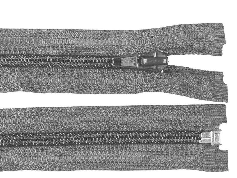 Spirálový zip šíře 5 mm délka 50 cm bundový POL
