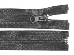 Voděodolný zip šíře 7 mm délka 80 cm spirálový