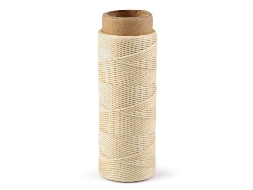 Voskované polyesterové nitě šíře 1 mm